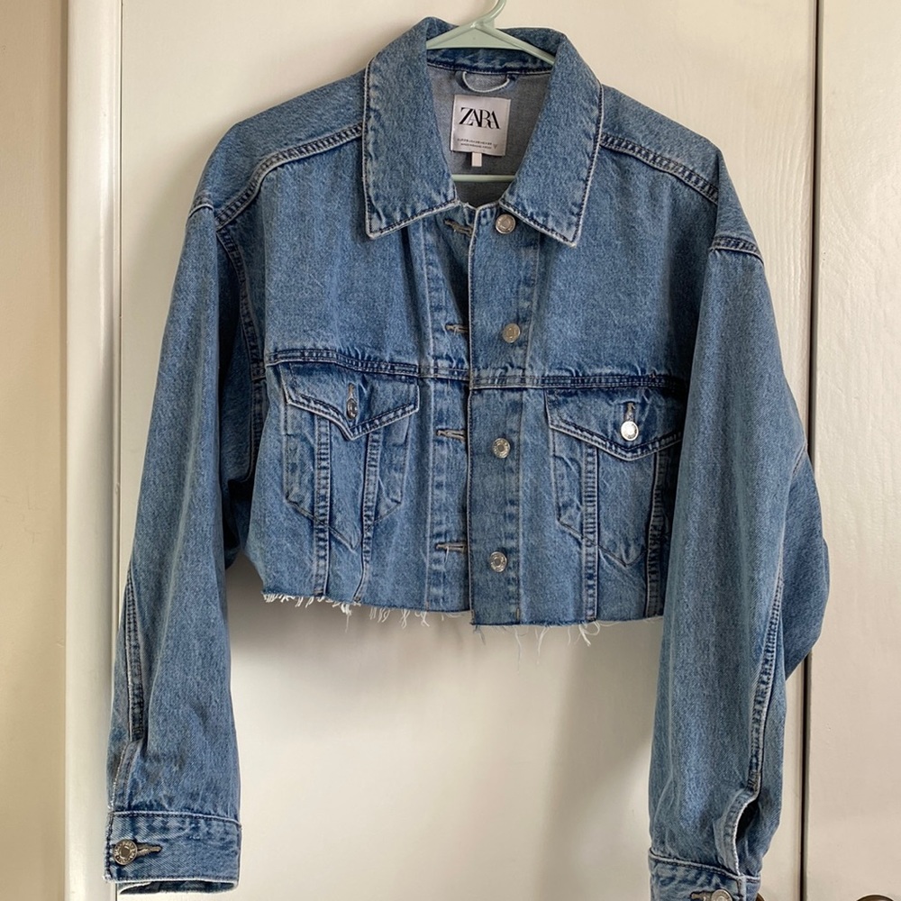 Zara Jean Cropped Jacket